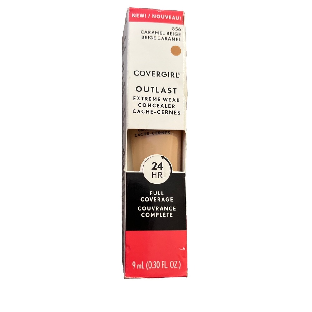Covergirl Outlast‎ Extreme Wear 24HR Concealer 856 Caramel Beige Full Coverage